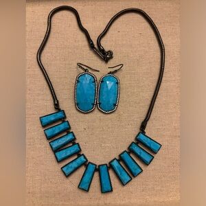 🦋KENDRA SCOTT GUNMETAL ELLEN AND ANGELINA LUXE SET🦋